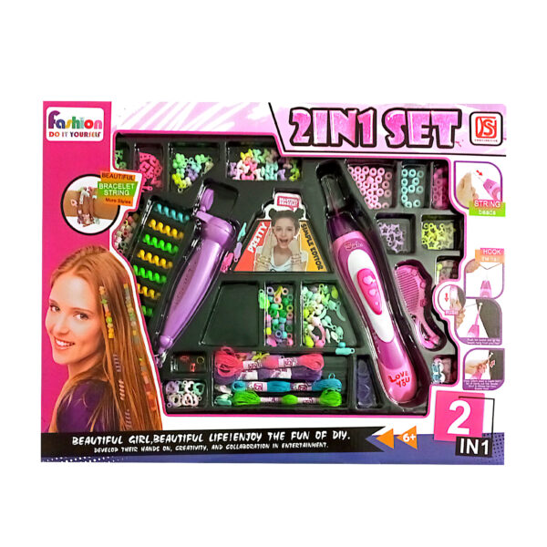 مجموعه ابزار بافت مو کد 922 بسته 350 عددی