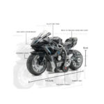 موتور بازی مدل KAWASAKI NINJA عقبکش موزیکال کد 264