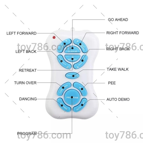 ربات کنترلی مدل سگ INTELLIGENCE کد 9007